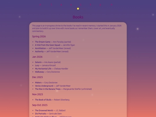 books screenshot