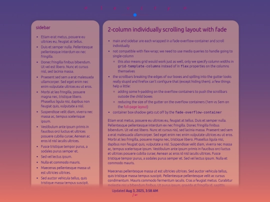 layouts/2col-fade-separate screenshot