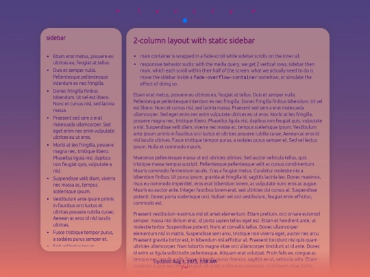 layouts/2col-static-sidebar screenshot