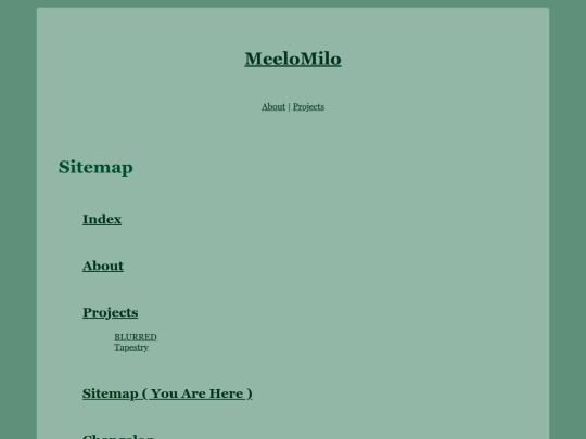 sitemap screenshot