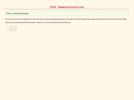 example screenshot