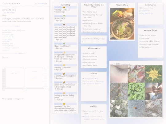 collectanea screenshot