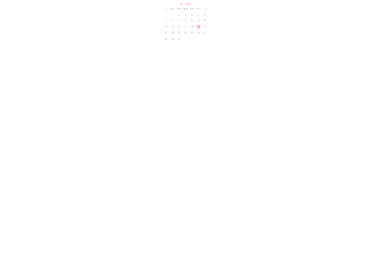 widgets/cal screenshot