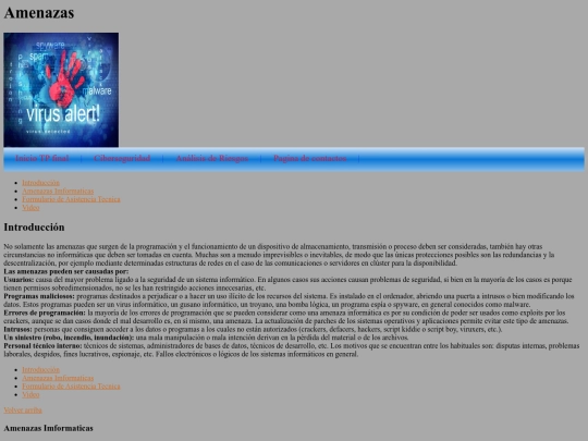 FINAL/Amenazas screenshot