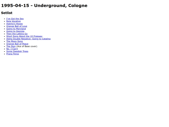 shows/1995-04-15 screenshot