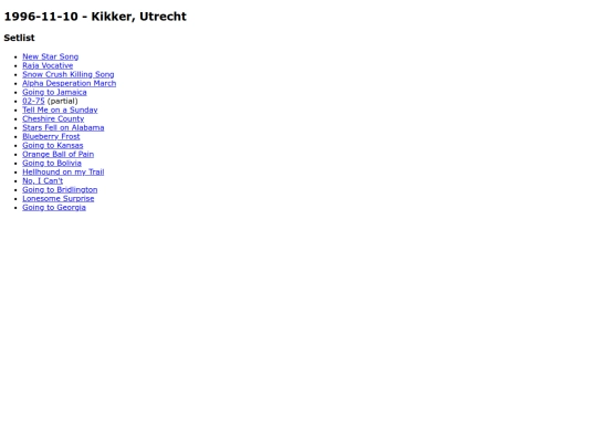 shows/1996-11-10 screenshot