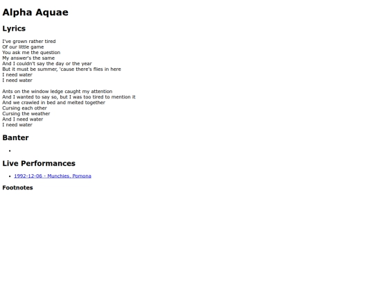 songs/alphaaquae screenshot