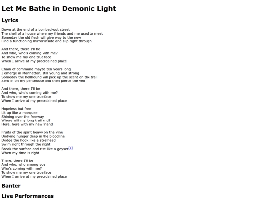 songs/demoniclight screenshot
