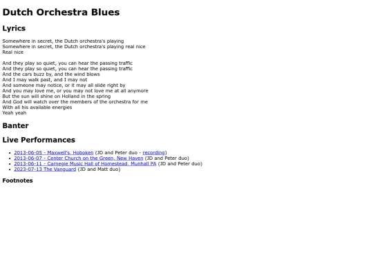 songs/dutchorchestra screenshot