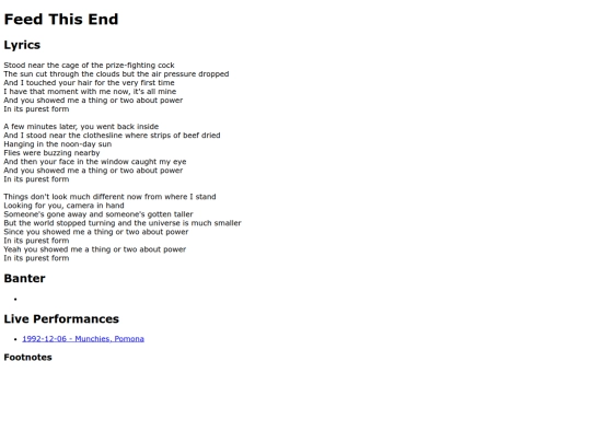 songs/feedthisend screenshot