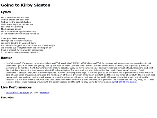 songs/goingtokirbysigston screenshot