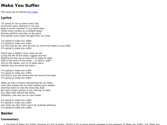 songs/makeyousuffer screenshot
