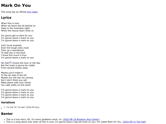 songs/markonyou screenshot