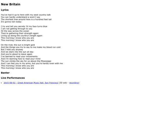 songs/newbritain screenshot
