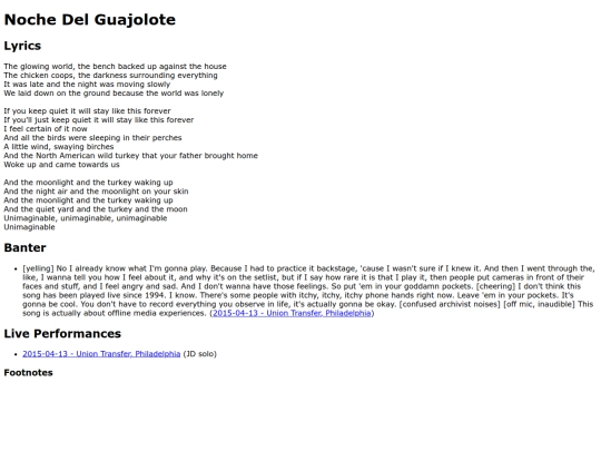 songs/nochedelguajolote screenshot