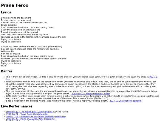 songs/pranaferox screenshot