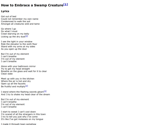 songs/swampcreature screenshot