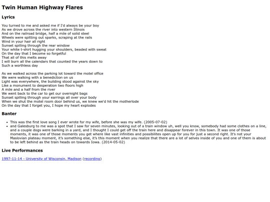 songs/twinflares screenshot