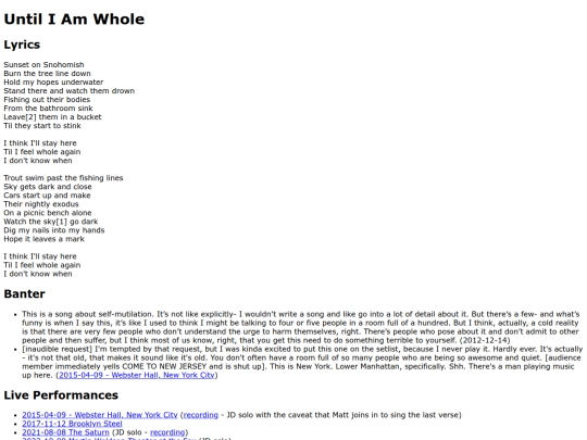 songs/untiliamwhole screenshot