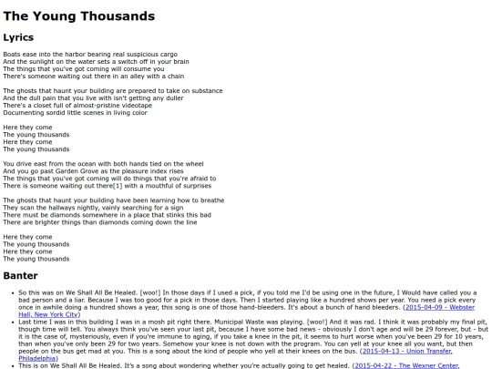 songs/youngthousands screenshot