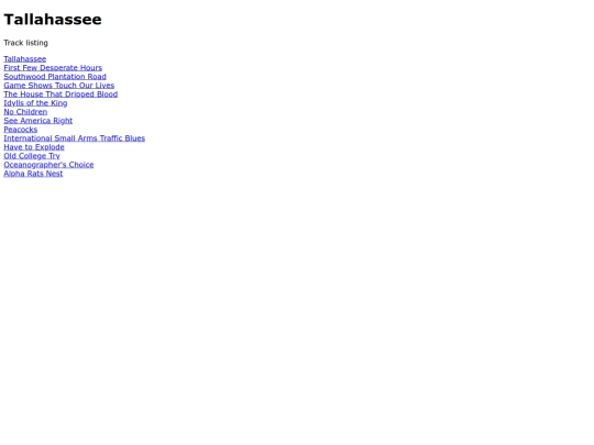 tallahassee screenshot