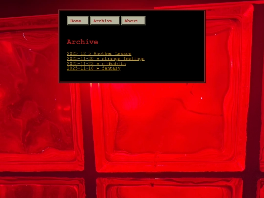 archive screenshot