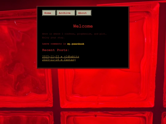 blog screenshot