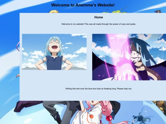 test screenshot