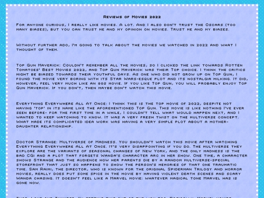essays/movies2022 screenshot