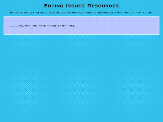 links/EATING screenshot