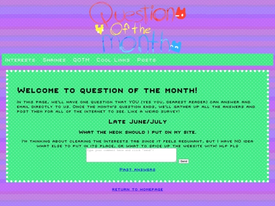qotm screenshot