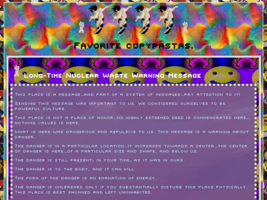 shrine/copypastas screenshot