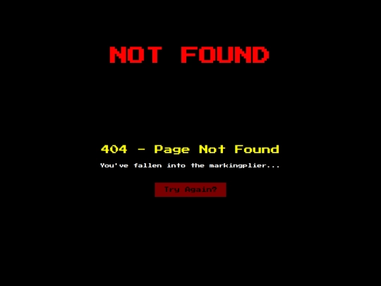 not_found screenshot