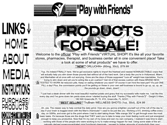 products screenshot