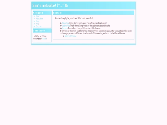 extras screenshot
