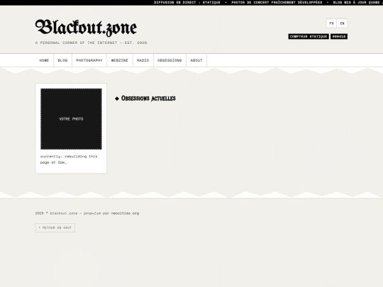 obsessions screenshot