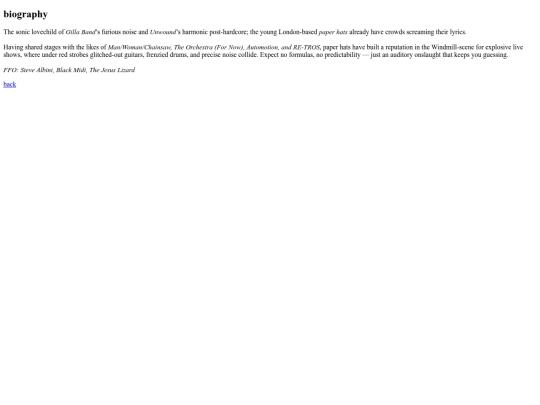 biography screenshot