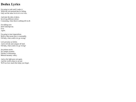 deduxlyrics screenshot