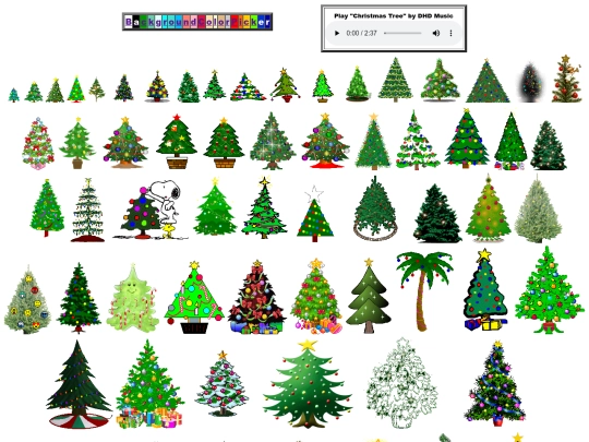 xmas/ChristmasTrees screenshot