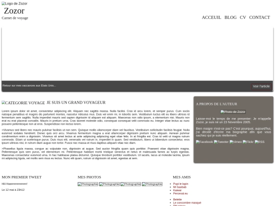 my_site screenshot