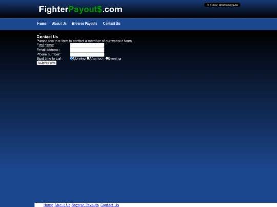 contact screenshot