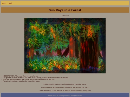 ARTS/DIGI/2017digiINDIE/sunrayforest screenshot