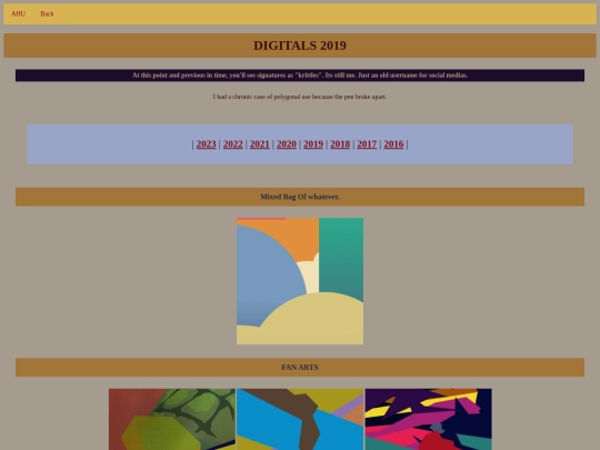 ARTS/DIGI/2019digi screenshot