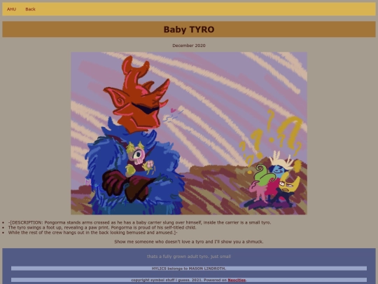 ARTS/DIGI/2020digiINDIE/2020FANART/hylics-babytyro screenshot