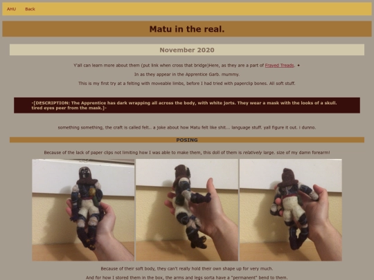 ARTS/FELTS/2020feltsINDIE/matufelting screenshot