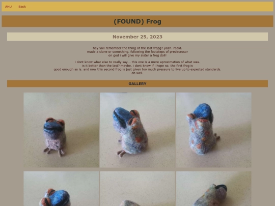 ARTS/FELTS/2023feltsINDIE/foundfrog screenshot