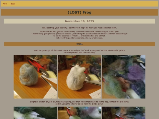 ARTS/FELTS/2023feltsINDIE/lostfrog screenshot
