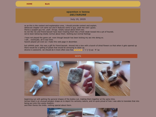 ARTS/FELTS/2025feltsINDIE/spamtontenna screenshot