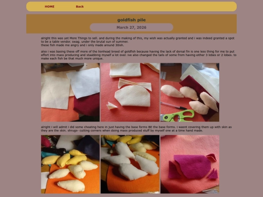 ARTS/FELTS/2026feltsINDIE/goldfishpile screenshot