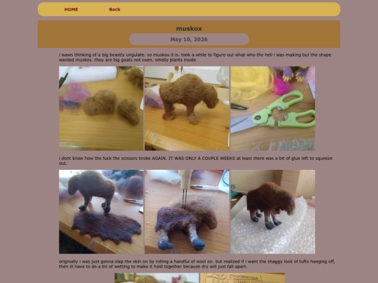 ARTS/FELTS/2026feltsINDIE/muskox screenshot